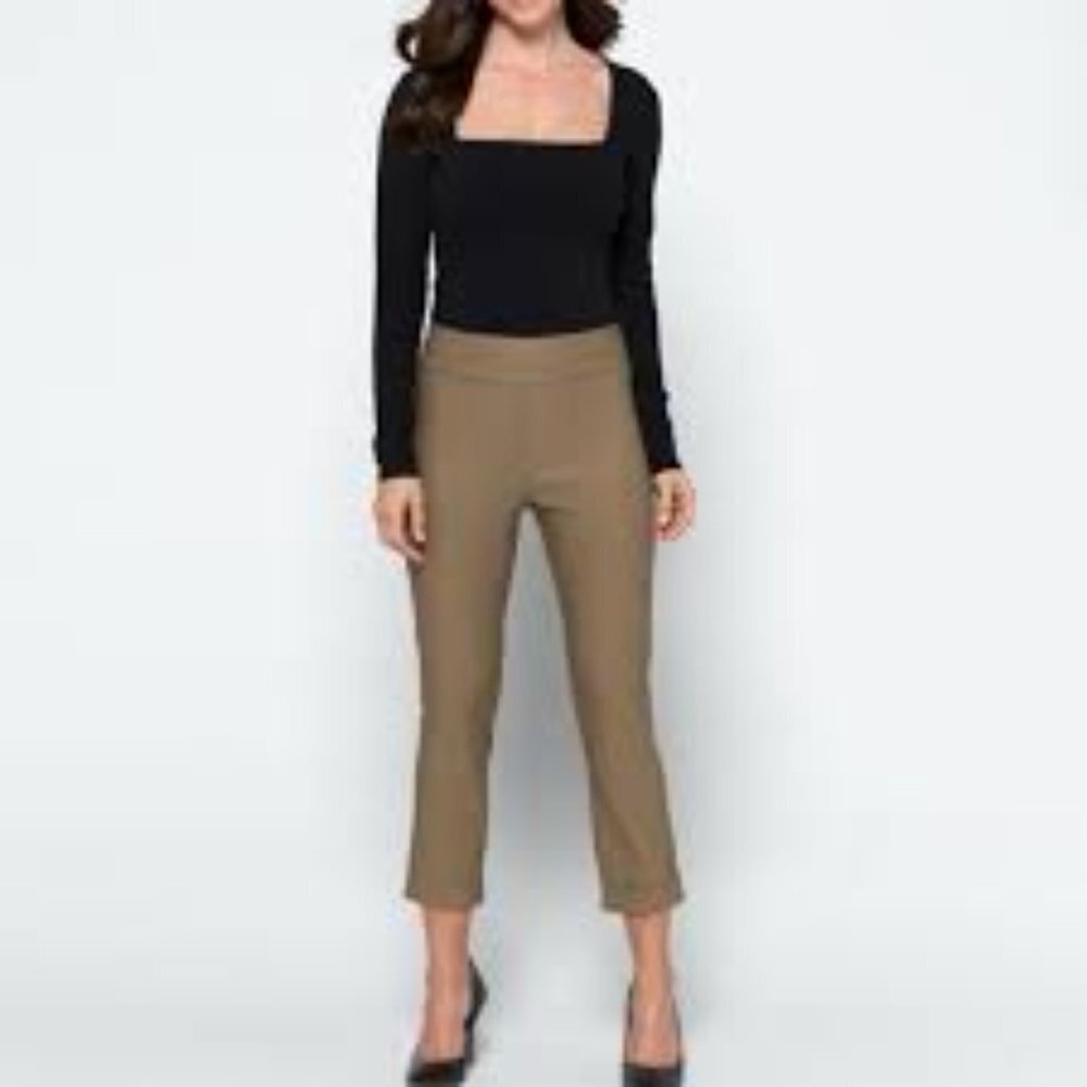 TRIBAL PIA CUFFED CROP TROUSER SIZE 4 NEW‎ WITH TAG